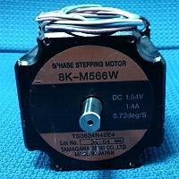 TAMAGAWA 5PHASE STEPPING MOTOR  8K-M566W